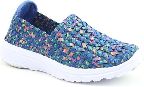 Heavenly feet cosmos blue slip - heavenly,