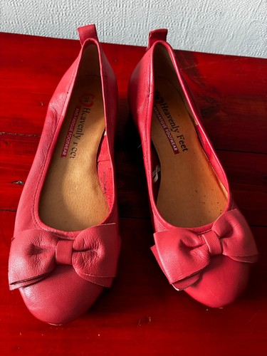Heavenly feet ladies red - heavenly,